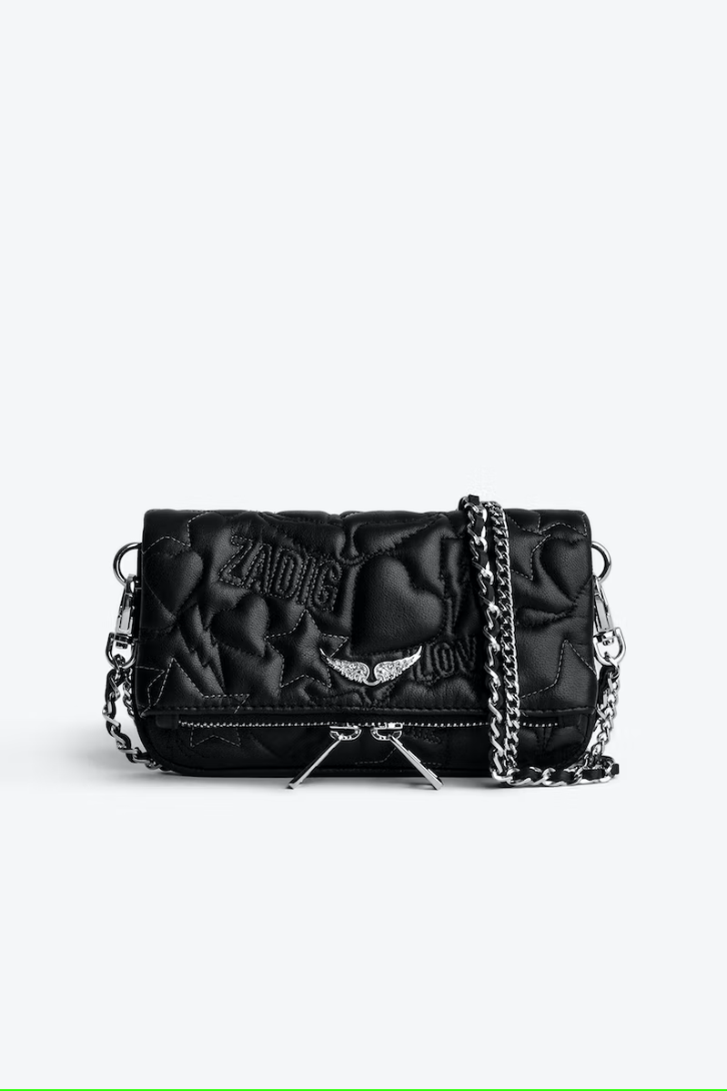 Zadig & Voltaire Rock Nano Charms Quilted Purse – Shop The Pink Door