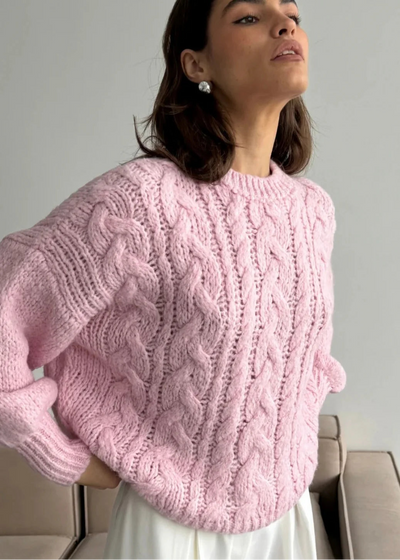 Charli Mara Sweater Powder Pink