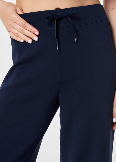 SpanX Air Essentials Wide Leg Pant Navy