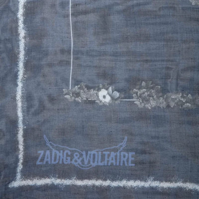 Zadig & Voltaire Kerry Wild Modal Scarf - Ink