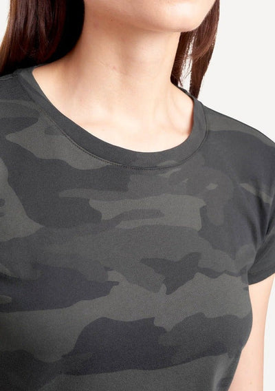 Splendid Crew Tee - Camo