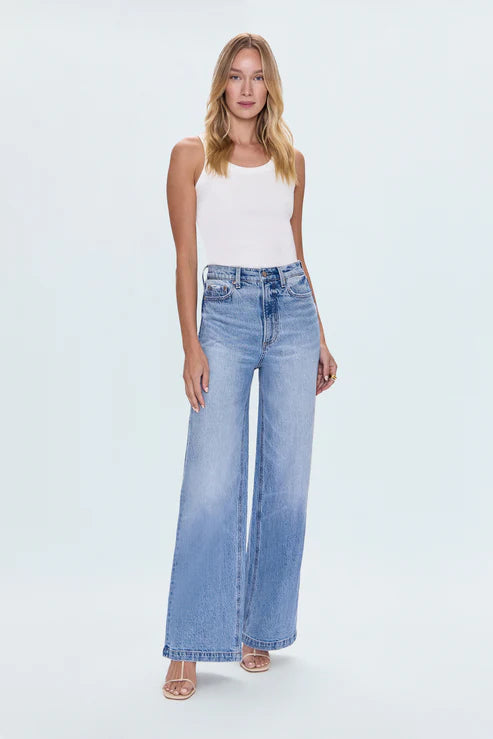 Pistola Lana High Rise Ultra Wide Leg Pant Break