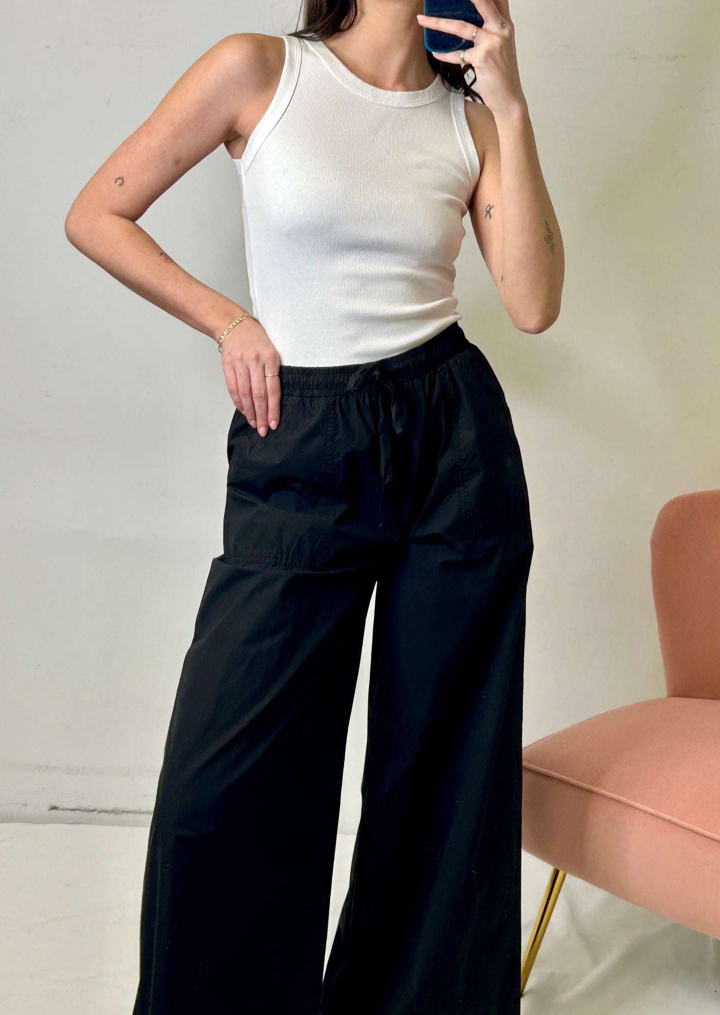 Stark X Parachute Pocket Pant - Black
