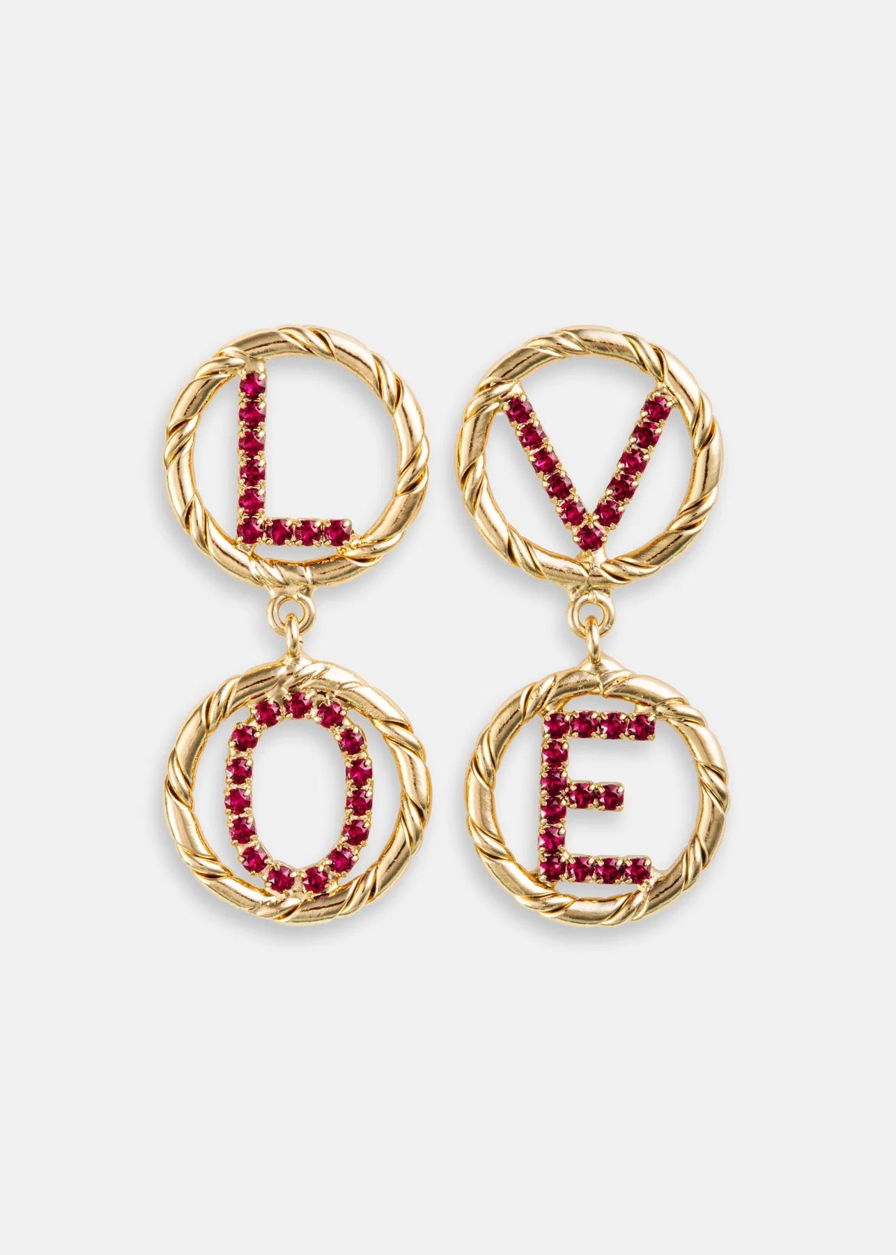 Rebekah Price Love Letters Earrings