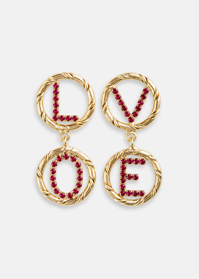 Rebekah Price Love Letters Earrings