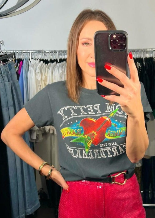 DayDreamer Tom Petty “Summer Tour ‘23” Tee - Vintage Black