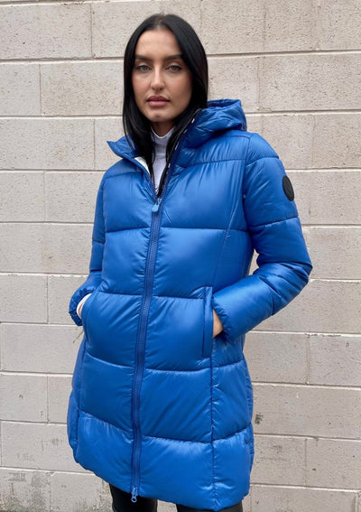 Save The Duck INES Hooded Jacket - Blue