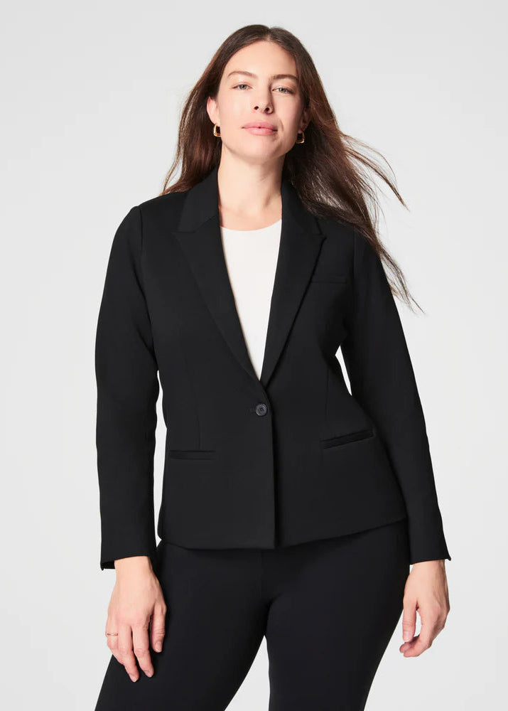 Spanx Ponte Blazer Black