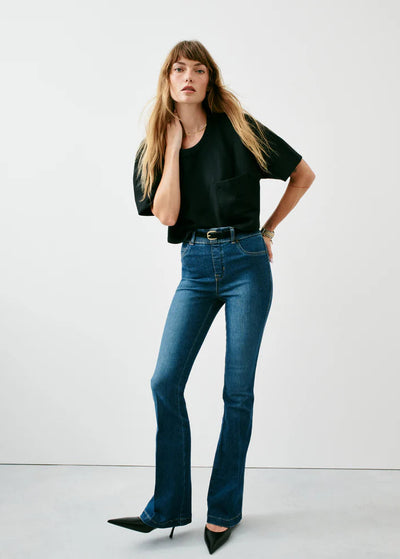 Spanx Flare Jeans Authentic Blue