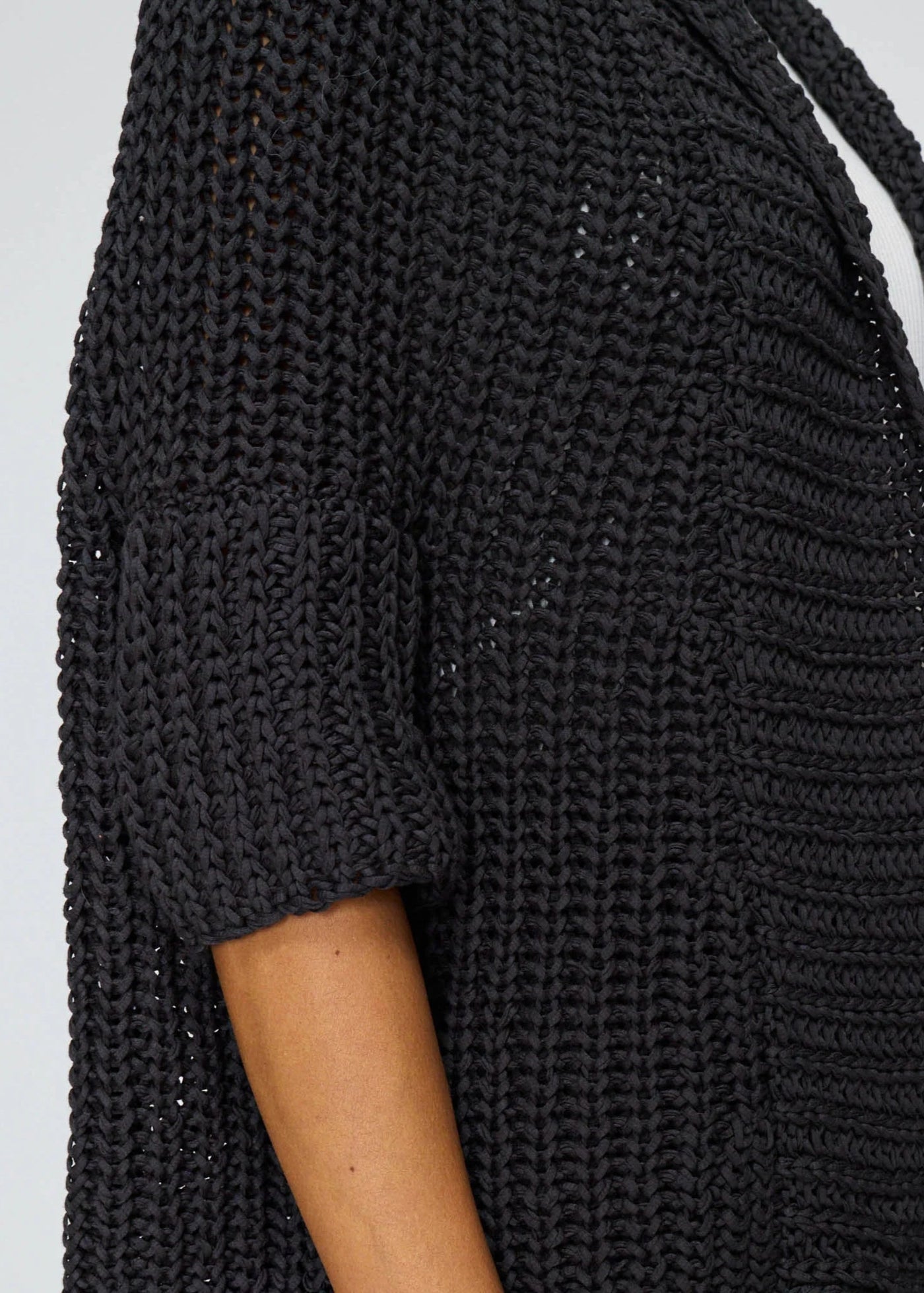 Brochu Walker Fida Cotton Shrug Shadow Grey