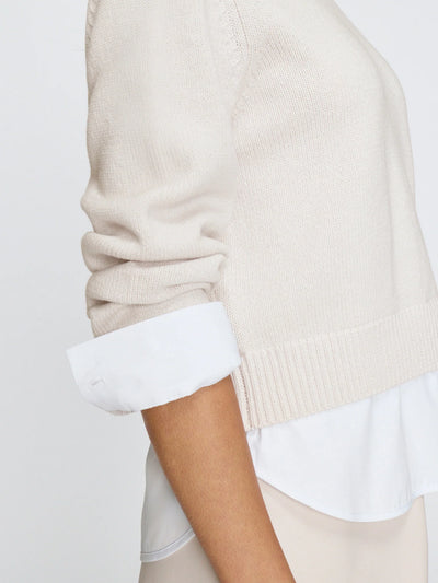 Brochu Walker Mason Looker Top Cloudy White
