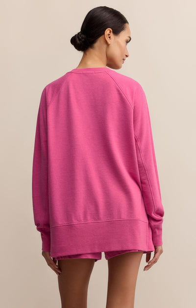 Z Supply Weekender V-Neck Island Pink