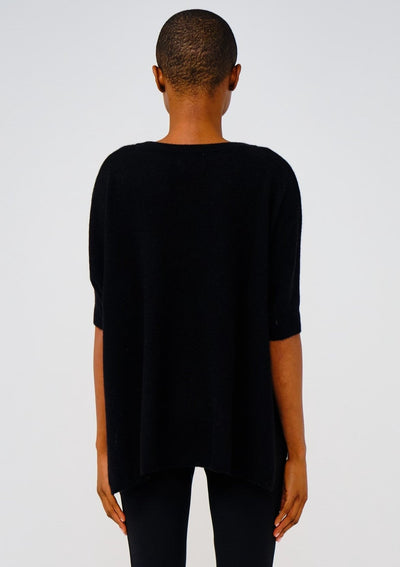 Brodie Bronte Cashmere Sweater - Black
