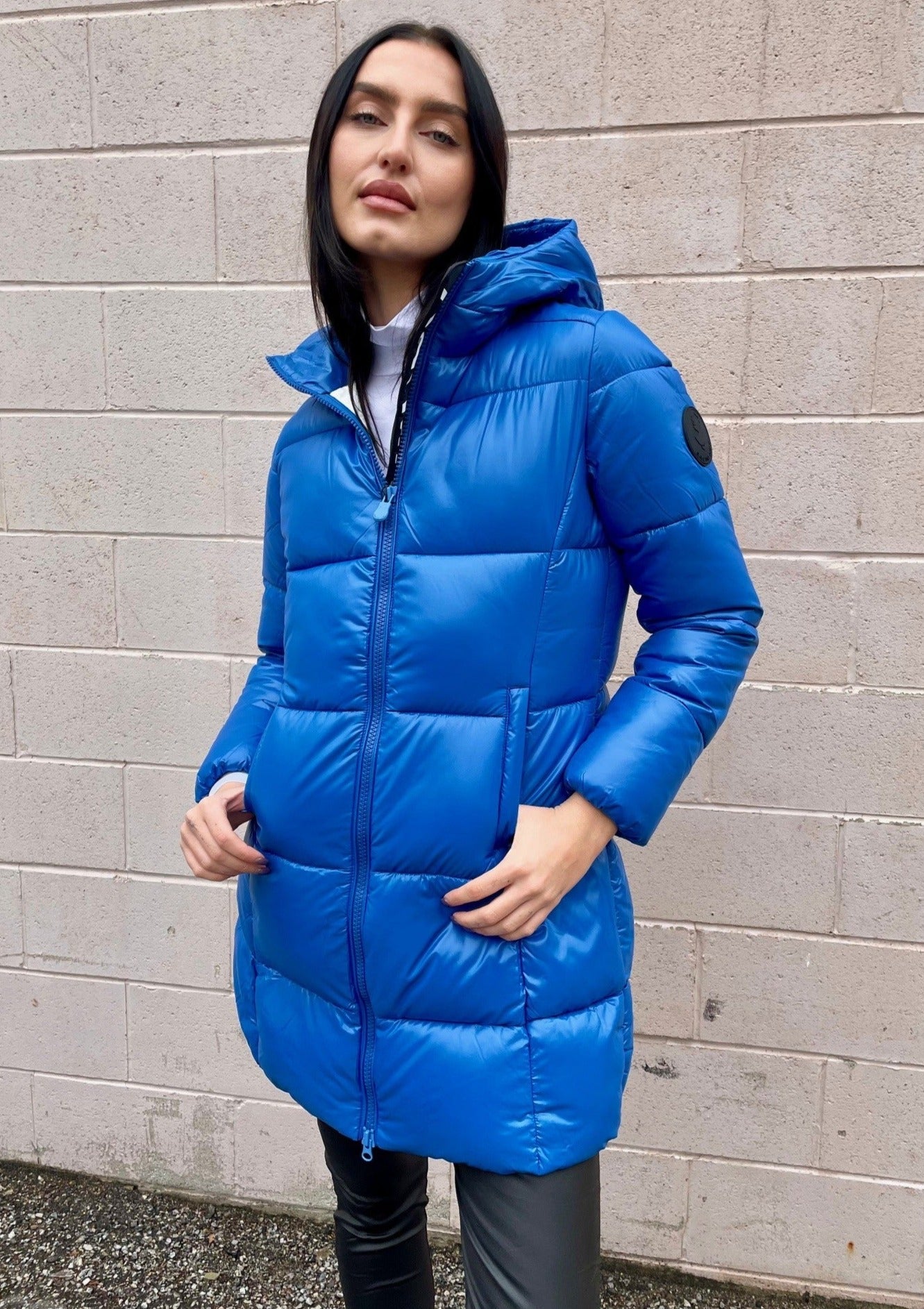 Save The Duck INES Hooded Jacket - Blue