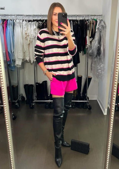 Generation Love Milo Crepe Shorts - Magenta