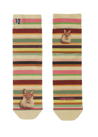 XPOOOS Missy Bunny Gold Stripe