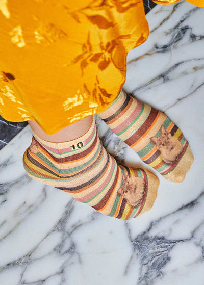XPOOOS Missy Bunny Gold Stripe