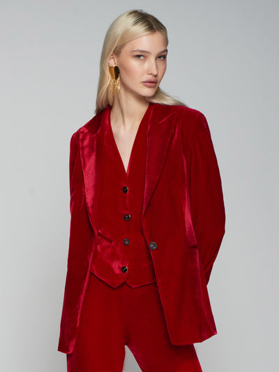 Vilagallo Sophia Jacket Red