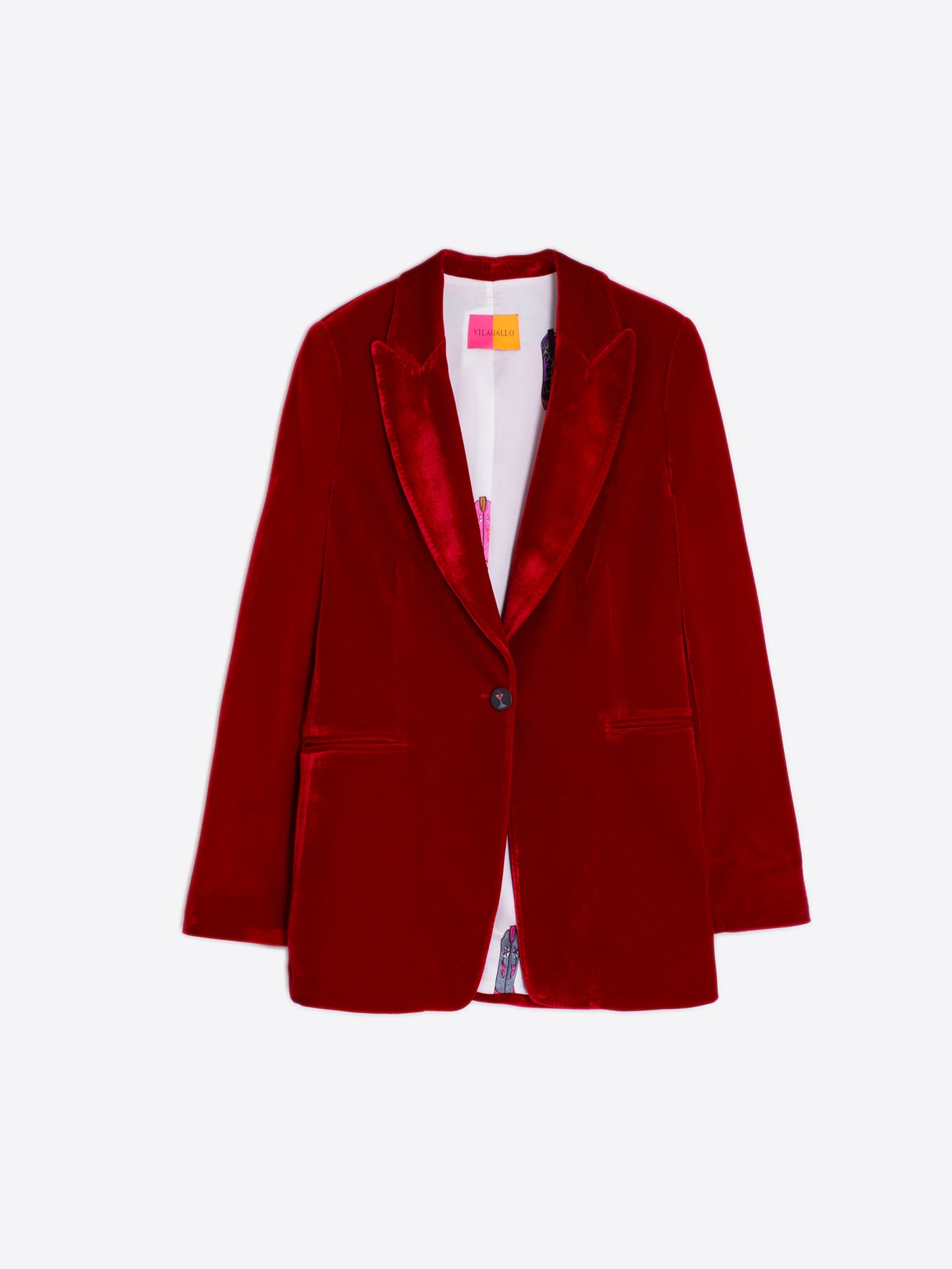 Vilagallo Sophia Jacket Red