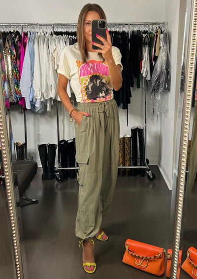 DayDreamer Sonny and Cher Melody Tee - Stone Vintage