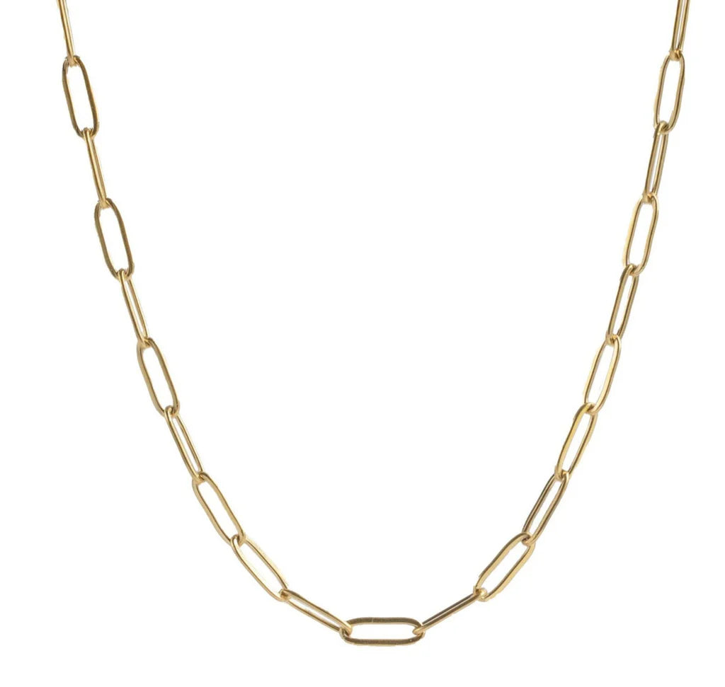 LIVIE Thin Paperclip Chain