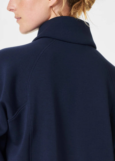 SpanX Air Essentials Half Zip Navy