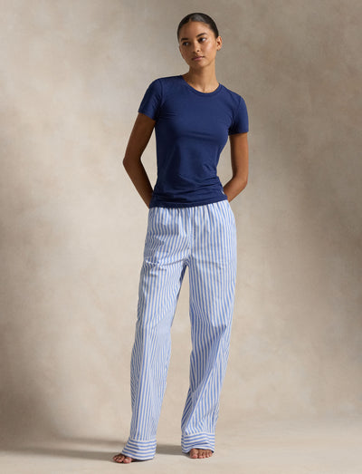 Polo Ralph Lauren STP Pant W/Logo Elastic Hydrangea