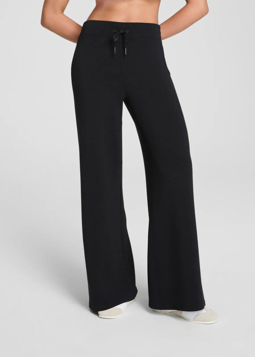 SpanX Air Essentials Wide Leg Black