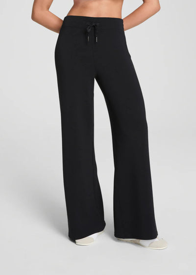 SpanX Air Essentials Wide Leg Black