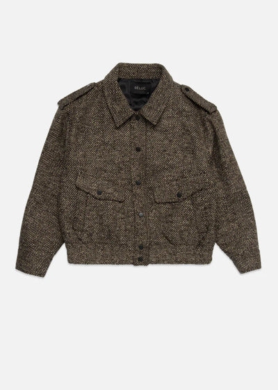 Deluc Andrew Jacket Fishbone Chocolate