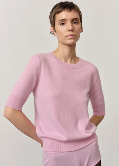 Herskind Therese Knit Blouse Bubblegum