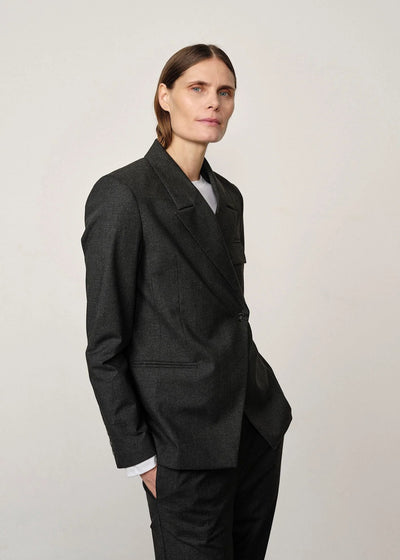 Herskind Oprah Regular Blazer Checks Grey