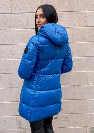 Save The Duck INES Hooded Jacket - Blue