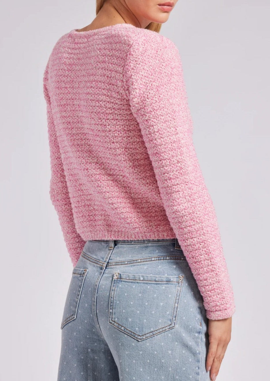 Generation Love Diana Jacket-style Short Cardigan - Pink