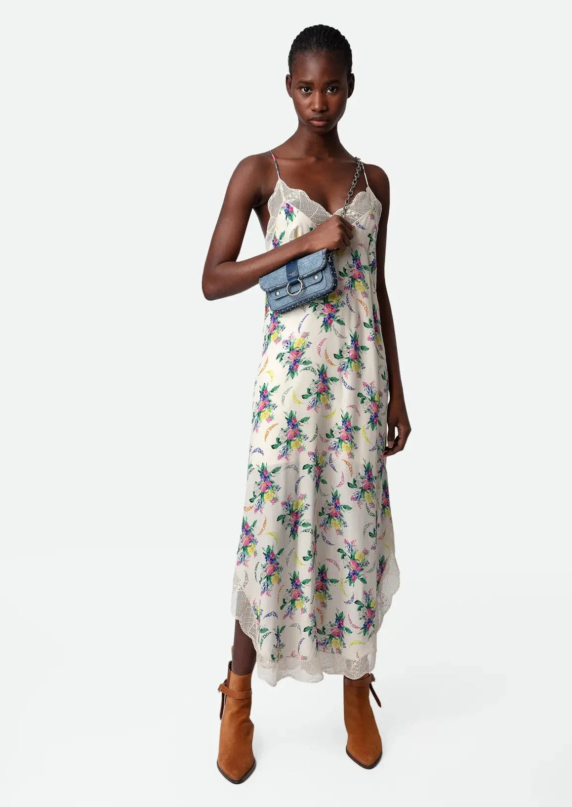 Zadig & Voltaire Soft Bouquet Cami Dress