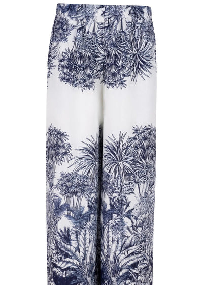 Charli Stella Set Indigo Blue Print