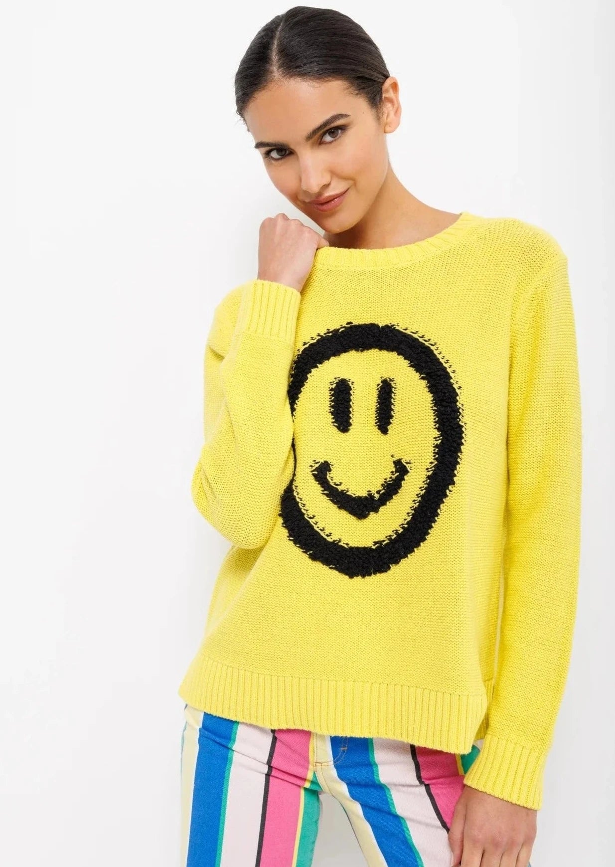 Lisa Todd Happy Camper Pullover - Sunshine