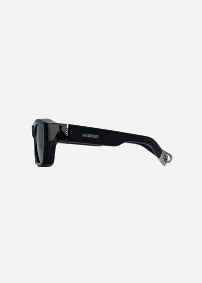 Jacquemus Meridiano Sunglasses Black/Silver