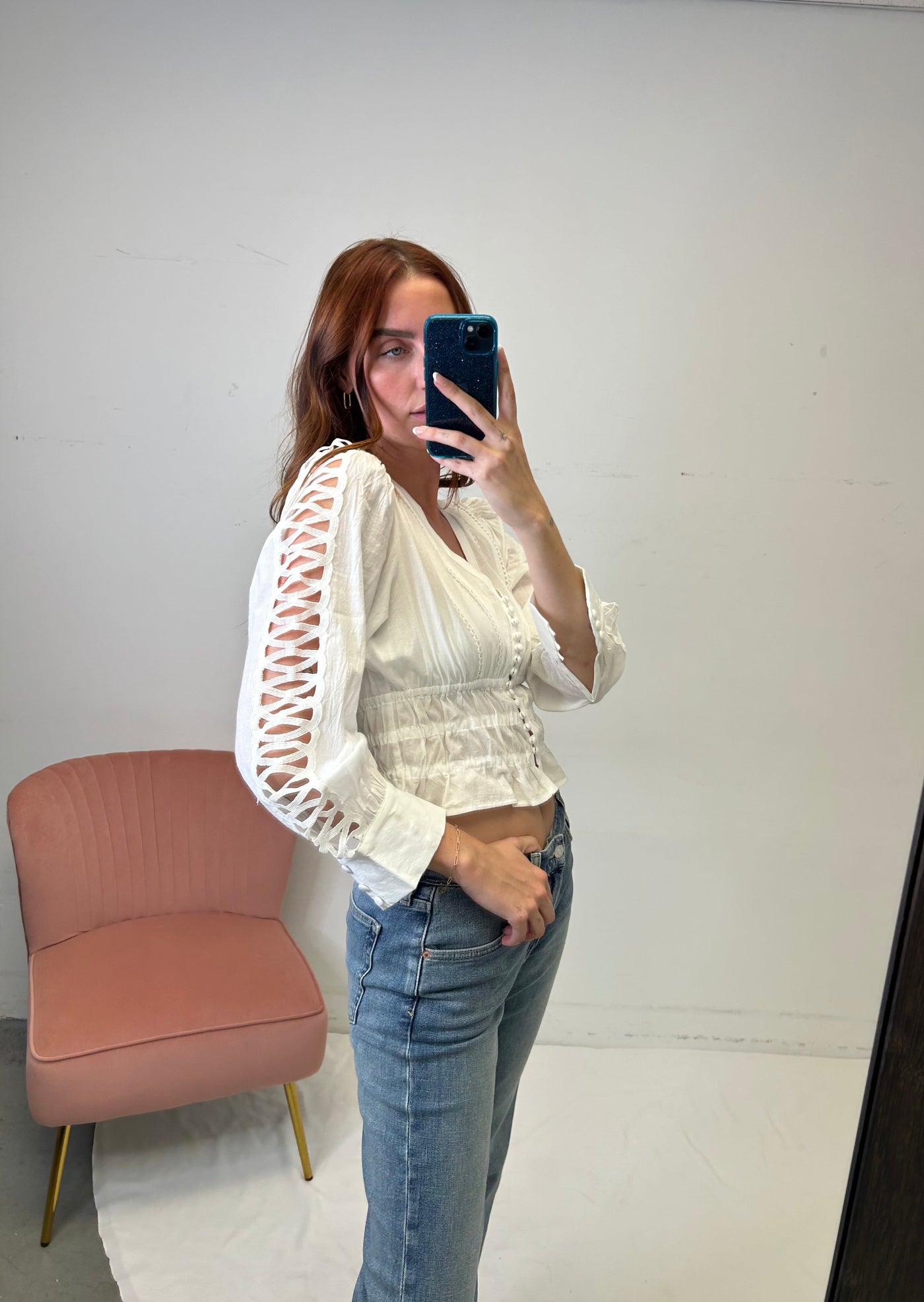 Deluc Botticelli Blouse - Off White
