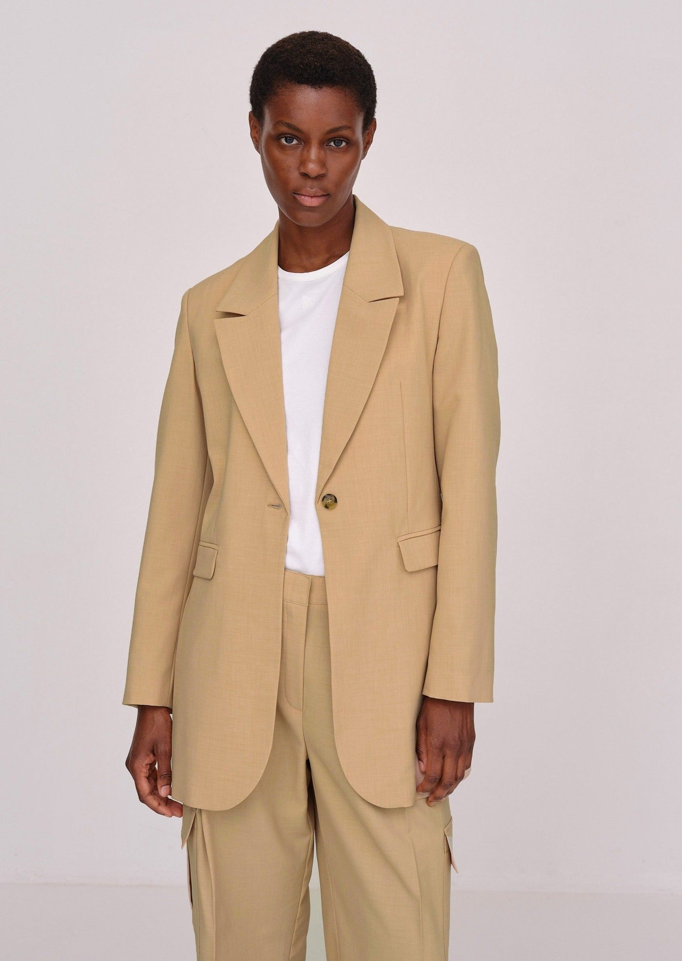 HERSKIND Nat Blazer - Croissant