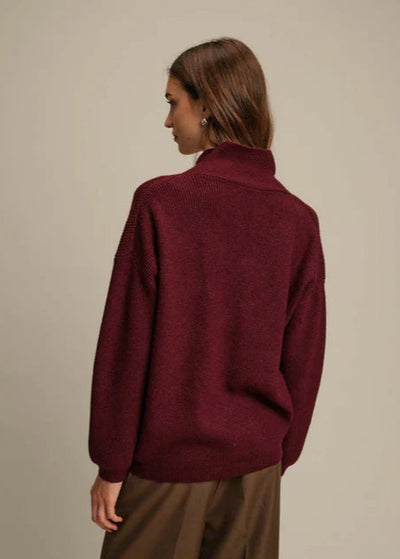 Deluc Liam Sweater Wine