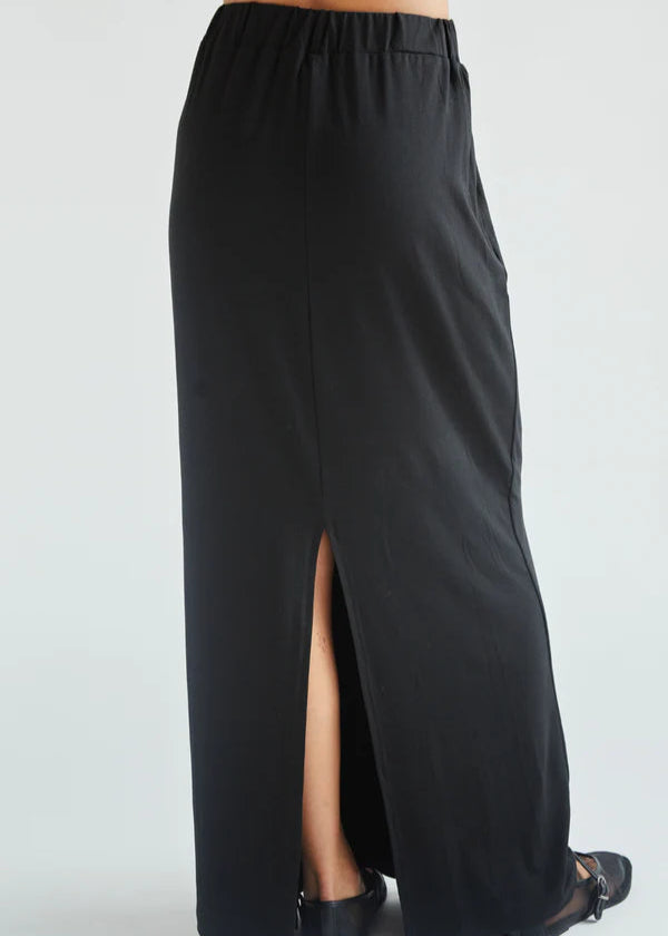 Charli Aria Jersey Skirt Black