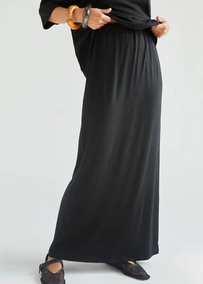 Charli Aria Jersey Skirt Black