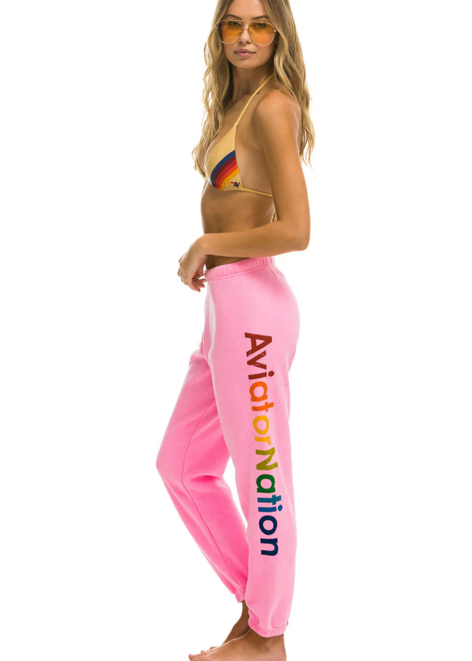Aviator Nation Women’s Sweatpants Pink