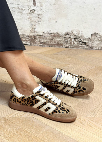 Back 70 Leopard Suede Sneakers