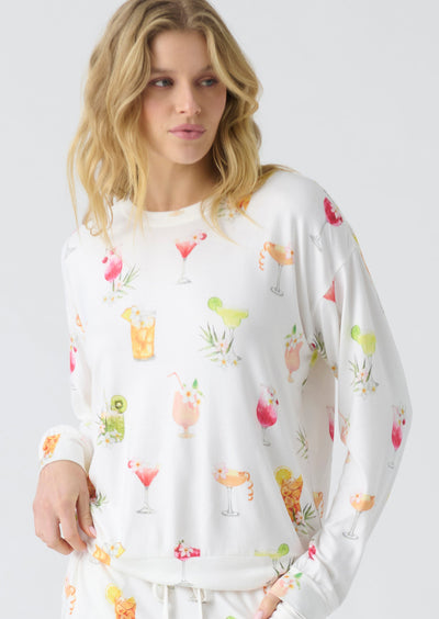 PJ Salvage Sipping On Sunshine L/S Top
