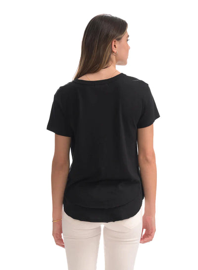CHRLDR Ava Mock Layer T-shirt - Black