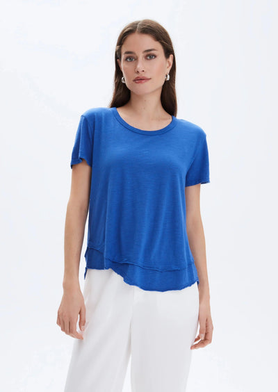 CHRLDR Ava Mock Layer T-shirt - Electric Blue