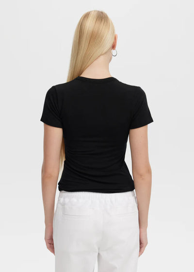 CHRLDR Kim U Neck T-Shirt Black
