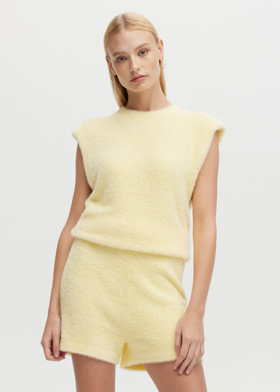 CHRLDR Vicki Vest Sweater Butter